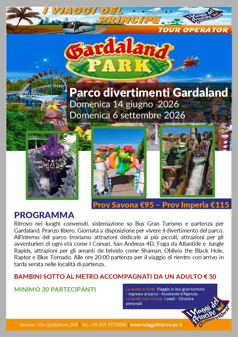 Parco divertimenti Gardaland